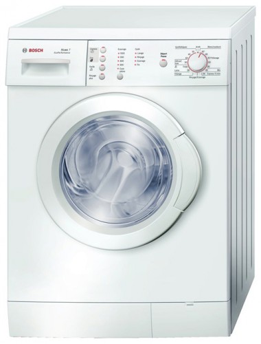 çamaşır makinesi Bosch WAE 16163 fotoğraf, özellikleri
