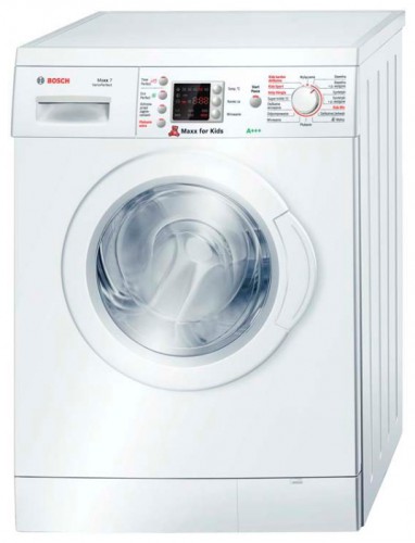 Tvättmaskin Bosch WAE 20491 Fil, egenskaper