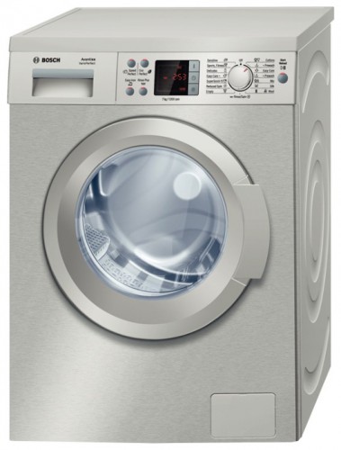 Tvättmaskin Bosch WAQ 2446 XME Fil, egenskaper
