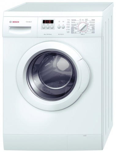 เครื่องซักผ้า Bosch WLF 20261 รูปถ่าย, ลักษณะเฉพาะ