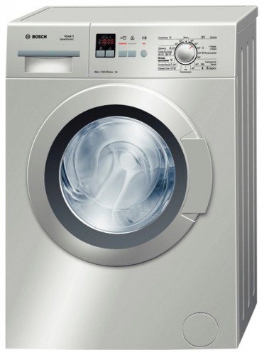 çamaşır makinesi Bosch WLG 2416 S fotoğraf, özellikleri