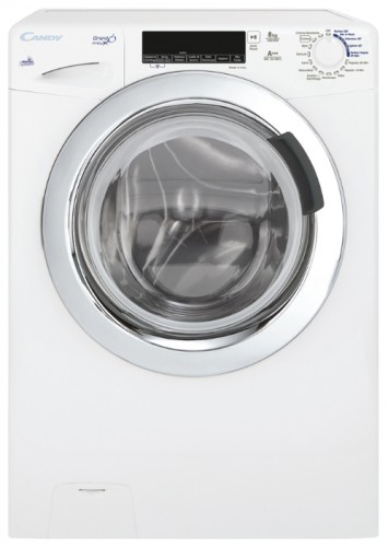 çamaşır makinesi Candy GSF 138TWC3 fotoğraf, özellikleri