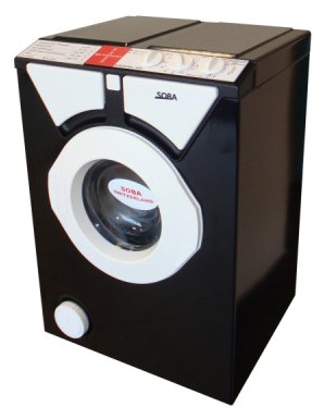 ﻿Washing Machine Eurosoba 1000 Black and White Photo, Characteristics