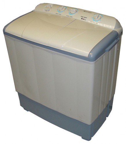 वॉशिंग मशीन Evgo EWP-8080P तस्वीर, विशेषताएँ
