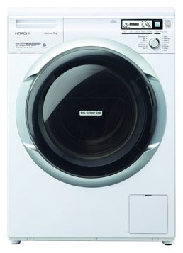Máquina de lavar Hitachi BD-W80MV WH Foto, características