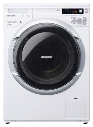 çamaşır makinesi Hitachi BD-W85SV WH fotoğraf, özellikleri