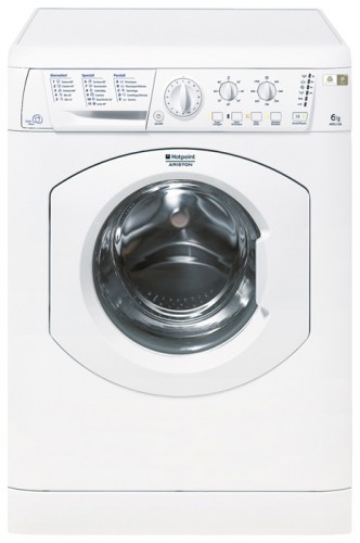 Máquina de lavar Hotpoint-Ariston ARXL 108 Foto, características