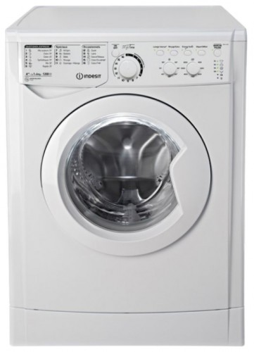 çamaşır makinesi Indesit E2SC 1160 W fotoğraf, özellikleri