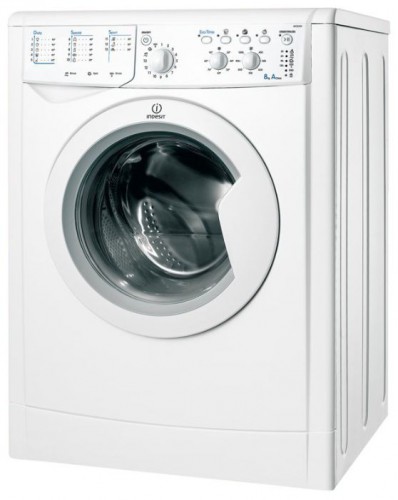 वॉशिंग मशीन Indesit IWC 8085 B तस्वीर, विशेषताएँ