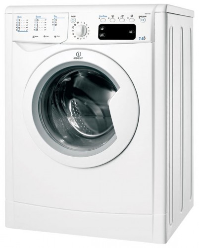 洗濯機 Indesit IWDE 7105 B 写真, 特性