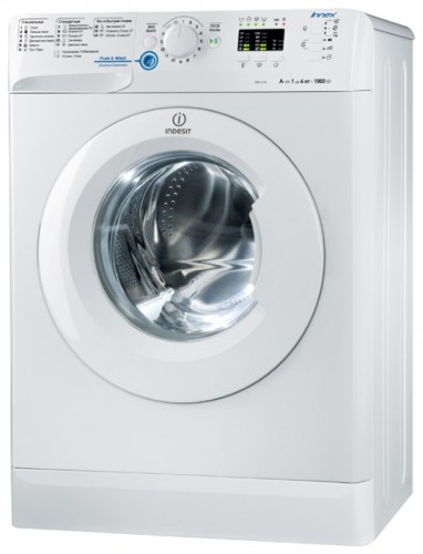 เครื่องซักผ้า Indesit NWS 6105 รูปถ่าย, ลักษณะเฉพาะ