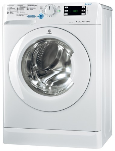 çamaşır makinesi Indesit NWSK 7125 L fotoğraf, özellikleri