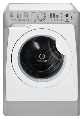 çamaşır makinesi Indesit PWC 7104 S fotoğraf, özellikleri