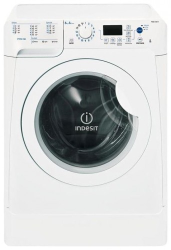 वॉशिंग मशीन Indesit PWE 6105 W तस्वीर, विशेषताएँ