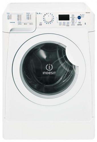 ﻿Washing Machine Indesit PWE 8108 W Photo, Characteristics