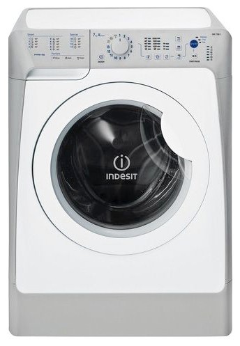﻿Washing Machine Indesit PWSC 6107 S Photo, Characteristics