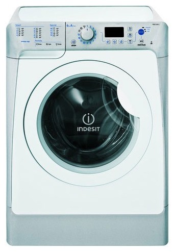 ﻿Washing Machine Indesit PWSE 6107 S Photo, Characteristics