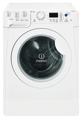 Tvättmaskin Indesit PWSE 61270 W Fil, egenskaper