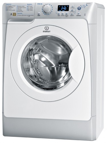 ﻿Washing Machine Indesit PWSE 61271 S Photo, Characteristics