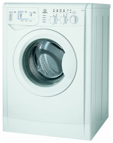 Tvättmaskin Indesit WIDXL 86 Fil, egenskaper