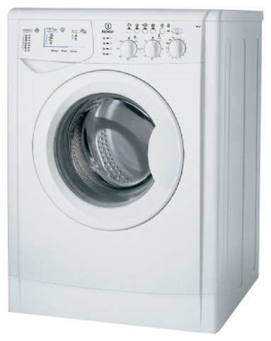 çamaşır makinesi Indesit WISL 103 fotoğraf, özellikleri
