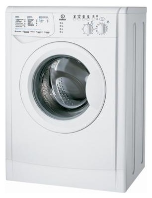 เครื่องซักผ้า Indesit WISL 104 รูปถ่าย, ลักษณะเฉพาะ