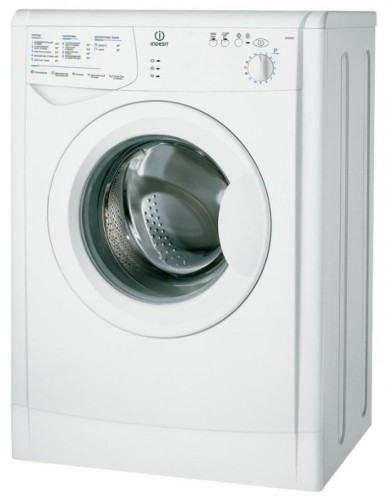 çamaşır makinesi Indesit WISN 1001 fotoğraf, özellikleri
