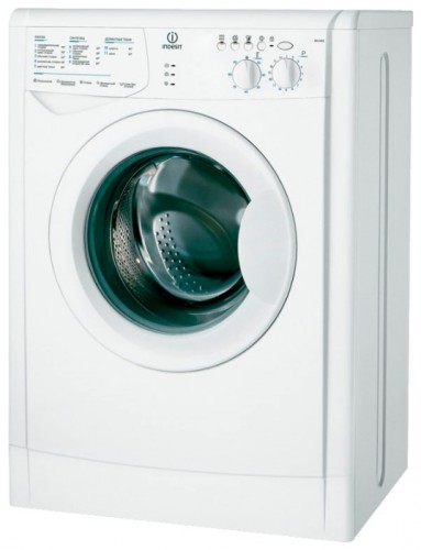 เครื่องซักผ้า Indesit WIUN 105 รูปถ่าย, ลักษณะเฉพาะ