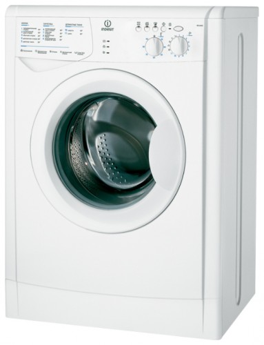 वॉशिंग मशीन Indesit WIUN 82 तस्वीर, विशेषताएँ