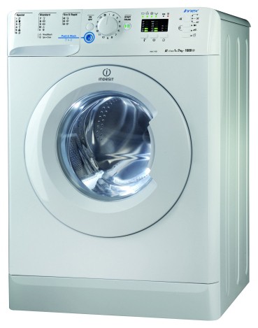 çamaşır makinesi Indesit XWA 71051 W fotoğraf, özellikleri