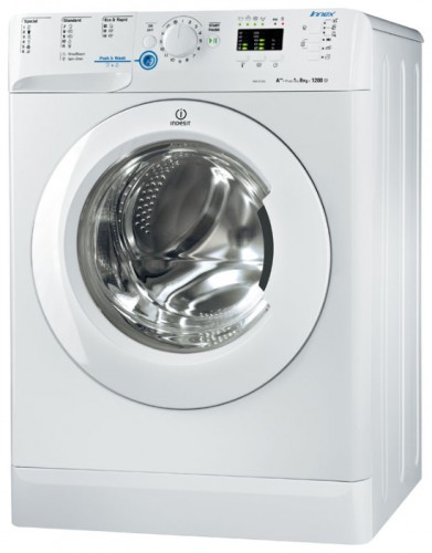 çamaşır makinesi Indesit XWA 81252 X WWWG fotoğraf, özellikleri