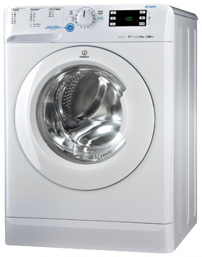 वॉशिंग मशीन Indesit XWE 81283X W तस्वीर, विशेषताएँ