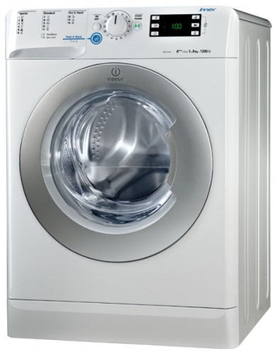 çamaşır makinesi Indesit XWE 81283X WSSS fotoğraf, özellikleri
