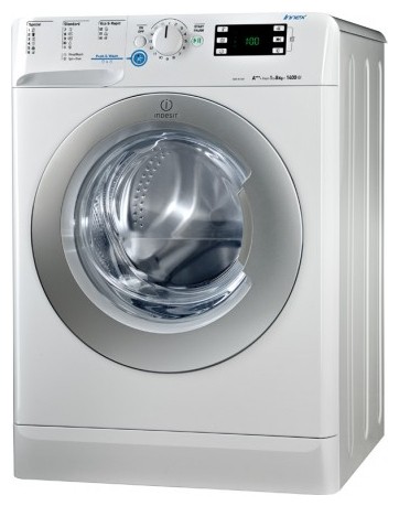 Máquina de lavar Indesit XWE 81483X WSSS Foto, características