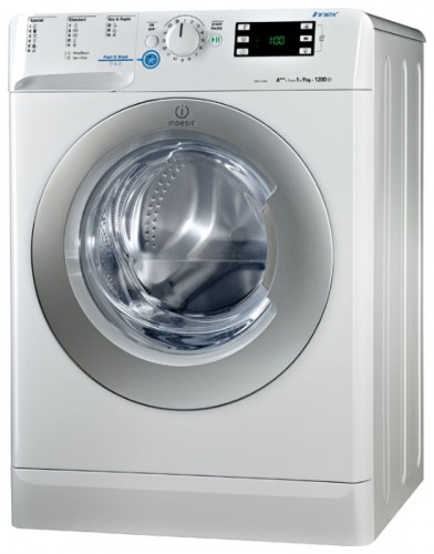 Máquina de lavar Indesit XWE 91283X WSSS Foto, características