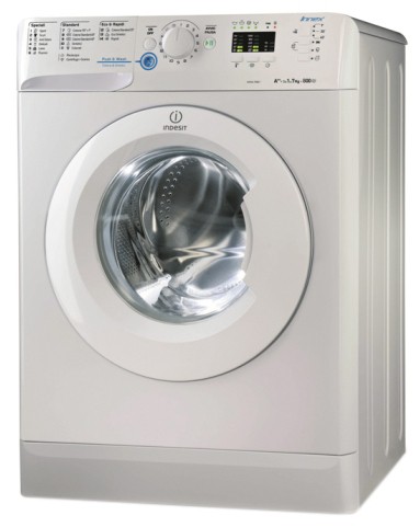 Wasmachine Indesit XWSA 610517 W Foto, karakteristieken
