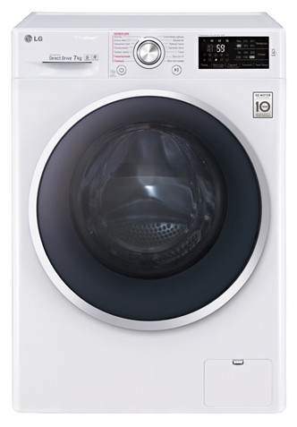 Tvättmaskin LG F-12U2HDS1 Fil, egenskaper