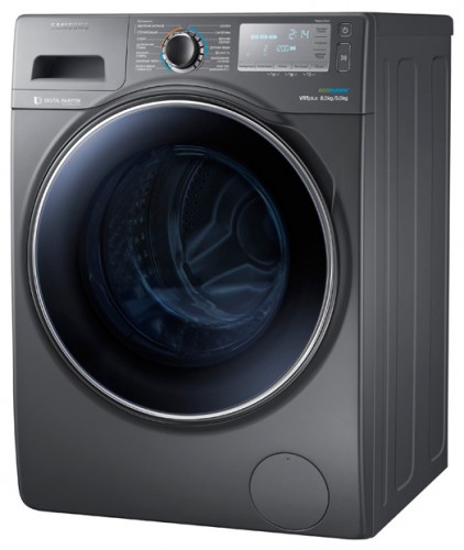 Máquina de lavar Samsung WD80J7250GX Foto, características