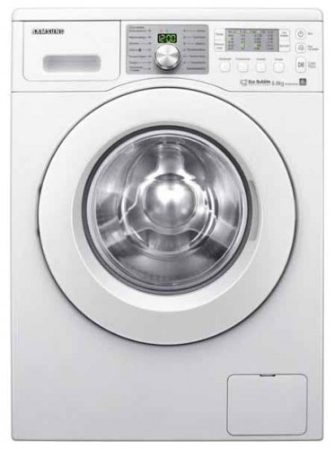 çamaşır makinesi Samsung WF0602WJW fotoğraf, özellikleri