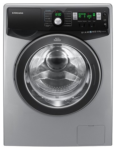 Vaskemaskine Samsung WF1600YQR Foto, Egenskaber