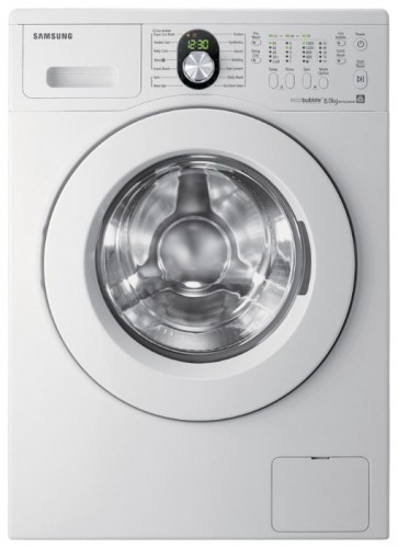 เครื่องซักผ้า Samsung WF1802WSW รูปถ่าย, ลักษณะเฉพาะ