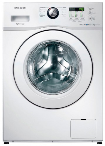Tvättmaskin Samsung WF600B0BCWQD Fil, egenskaper