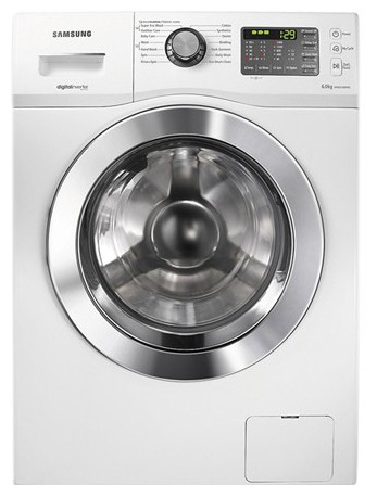 वॉशिंग मशीन Samsung WF600BOBKWQ तस्वीर, विशेषताएँ