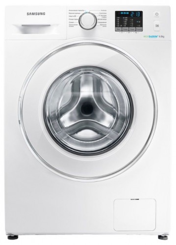 वॉशिंग मशीन Samsung WF60F4E2W2N तस्वीर, विशेषताएँ