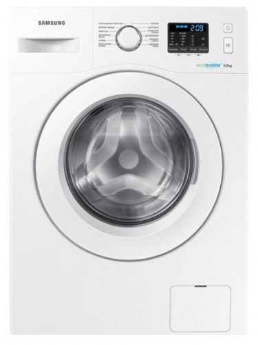 वॉशिंग मशीन Samsung WF60H2200EW तस्वीर, विशेषताएँ