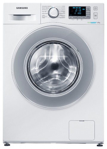 Machine à laver Samsung WF6CF1R0W2W Photo, les caractéristiques