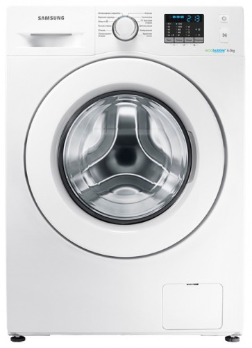 洗濯機 Samsung WF6EF4E0W2W 写真, 特性