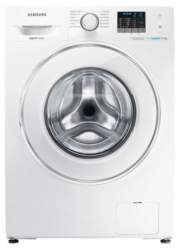 Tvättmaskin Samsung WF80F5E2U2W Fil, egenskaper