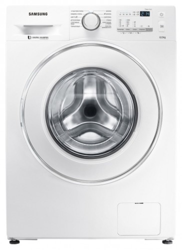 çamaşır makinesi Samsung WW60J4047JW fotoğraf, özellikleri