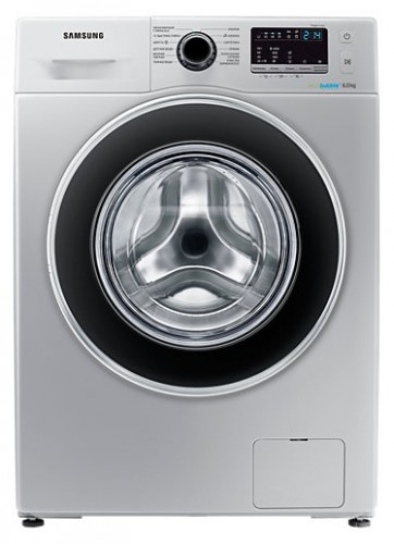 Vaskemaskin Samsung WW60J4060HS Bilde, kjennetegn